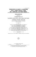 Nominations of Harvey J. Goldschmid, Paul S. Atkins, Donald L. Kohn, Ben S. Bernanke, and Philip Merrill