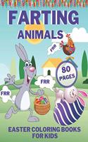 Farting Animals Easter coloring books for kids