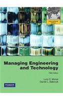 Managing Engineering and Technology