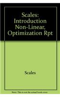SCALES:INTRODUCTION NON-LINEAR, OPTIMIZATION RPT