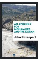An Apology for Mohammed and the Koran