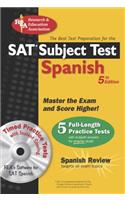 SAT Subject Test(tm) Spanish W/CD