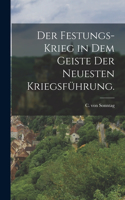 Festungs-Krieg in dem Geiste der Neuesten Kriegsführung.