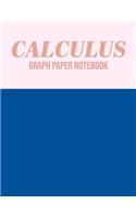 Calculus Graph Paper Notebook