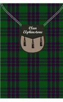 Clan Elphinstone Tartan Journal/Notebook