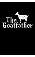 The Goatfather: Blank Paper Sketch Book - Artist Sketch Pad Journal for Sketching, Doodling, Drawing, Painting or Writing