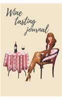 Wine tasting Journal: wine connoisseur gift, Wine log, taste rating booklet with 120 pages to track and rate wine