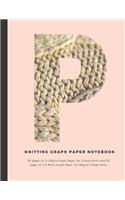 Knitting Graph Paper Notebook