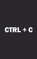 Ctrl + C