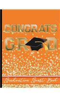 Congrats Grad - Graduation Guest Book