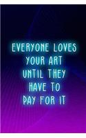 Everyone Loves Your Art Until They Have To Pay For It
