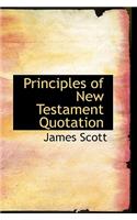 Principles of New Testament Quotation