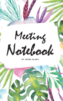 Meeting Notebook for Work (Small Hardcover Planner / Journal)