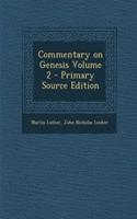Commentary on Genesis Volume 2: (English)