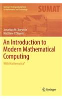 An Introduction to Modern Mathematical Computing: With Mathematica®(Springer Undergraduate Texts in Mathematics and Technology)