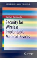Security for Wireless Implantable Medical Devices