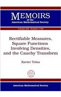 Rectifiable Measures, Square Functions Involving Densities, and the Cauchy Transform