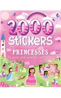 2000 Stickers Princesses: 36 Pink and Sparkly Activities!