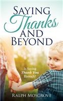 Saying Thanks and Beyond