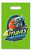 Vacation Bible School (Vbs) 2019 to Mars and Beyond Vbs LOGO Bags (Pkg of 24): Explore Where God's Power Can Take You!