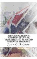 Historical Sketch and Roster of the Tennessee 3rd Mounted Infantry Regiment