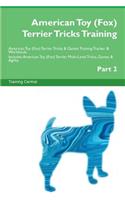 American Toy (Fox) Terrier Tricks Training American Toy (Fox) Terrier Tricks & Games Training Tracker & Workbook. Includes: American Toy (Fox) Terrier Multi-Level Tricks, Games & Agility. Part 2: American Toy (Fox) Terrier Multi-Level Tricks, Games & Agility. Part 2