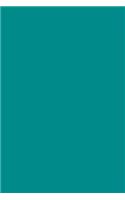 Journal Dark Cyan Color Simple Plain Cyan: (Notebook, Diary, Blank Book)(Monochromatic Full Color Journals Notebooks Diaries)