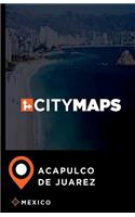 City Maps Acapulco de Juarez Mexico