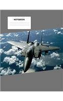 Notebook: Flying Jet