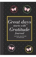Great Days Start With Gratitude