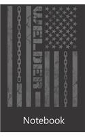 Welder American Flag