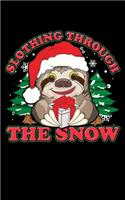 Slothing Through The Snow: Cute Slothing Through the Snow Christmas Sloth 2020 Pocket Sized Weekly Planner & Gratitude Journal (53 Pages, 5" x 8") - Blank Sections For Notes &