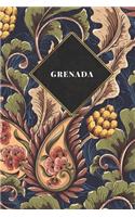 Grenada: Ruled Travel Diary Notebook or Journey Journal - Lined Trip Pocketbook for Men and Women with Lines
