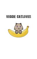 Veggie Catlover: Monatsplaner, Termin-Kalender - Geschenk-Idee für Katzen Fans - A5 - 120 Seiten