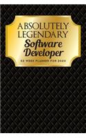 Absolutely Legendary Software Developer: 52 Week Planner 2020