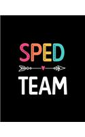 Sped Team: Teacher Appreciation Notebook Or Journal