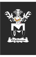 Wightman: Wightman Coat of Arms and Family Crest Notebook Journal (6 x 9 - 100 pages)