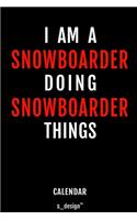 Calendar for Snowboarders / Snowboarder
