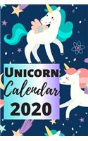 Unicorn Calendar 2020