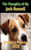 The Thoughts of MyJack Russell: Monthly Planner