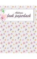 Address book paperback