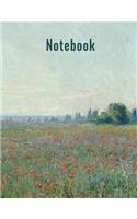 Notebook: Unlined, Unruled Journal Book with Blank Pages & Sketch Book (8.5 X 11 Inches)