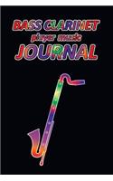 Bass Clarinet Player Music Journal: Music Blank Sheets Notebook for Musicians and Songwriters.(34 Awesome Music Notebooks)