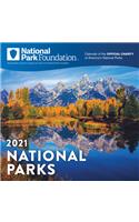 2021 National Park Foundation Wall Calendar