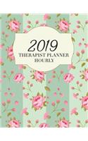 Therapist Planner 2019 Hourly