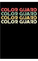 Color Guard Notebook: Dot Grid Journal, Softcover (6x9 Inches) with 120 Pages