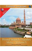 Parleremo Languages Word Search Puzzles Malay - Volume 5