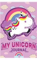 My Unicorn Journal: Blank Lined Notebook V14