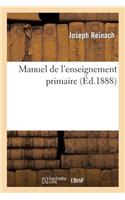 Manuel de l'Enseignement Primaire