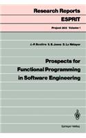 Prospects for Functional Programming in Software Engineering